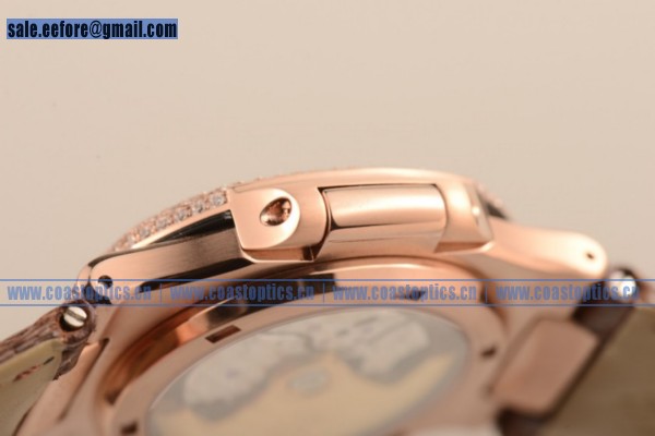 1:1 Replica Patek Philippe Nautilus Watch Rose Gold 5719/3GL (AAAF)